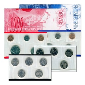 1999 US Mint Set - P & D Sets in OMP