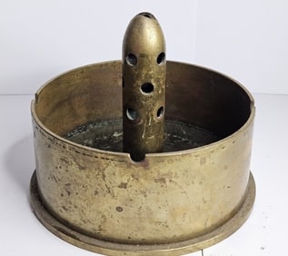 WWII Artillary Shell Ashtray - Collectible