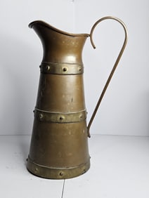 Copper Water Pitcher Hecho in Mexico