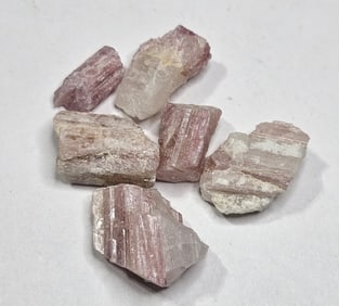 11.29 grams Natural Rough Pink Tourmaline Lot
