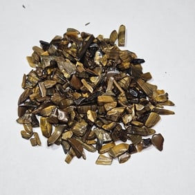 35.23 gram Natural Tiger Eye Tumbled Chips