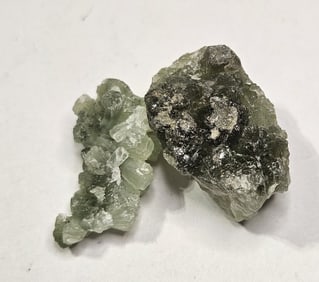 18.77 gram Natural Prenite Crystal Clusters