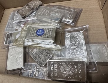 5 oz. Random Design Silver Bar - (1)