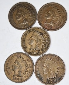 1905-02-05-1898-1905 Indian head Cents