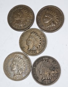 1892-1905-1902-1903 AU Grade-1895 IH 1c