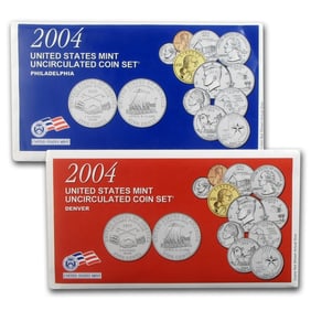 2004 US Mint Set - P & D Sets in OMP