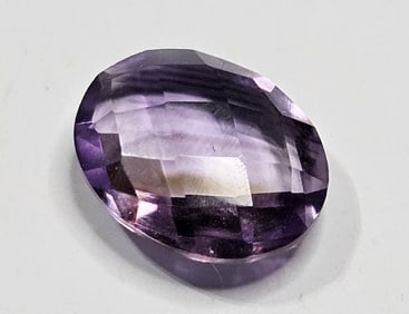 2.95 ct. Natural Checkerboard Cut Amethyst Gem