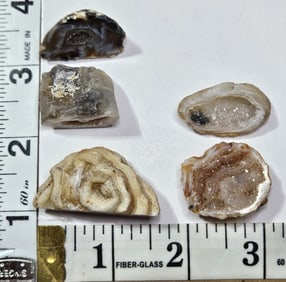 (5) Oco Brazilian Geode Lot