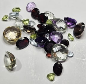 34.50 tcw. Natural Gemstone Investors Lot