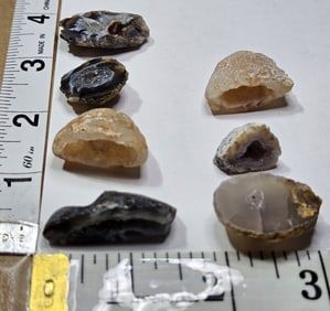 45.22 grams - Lot of 7 Oco Geodes