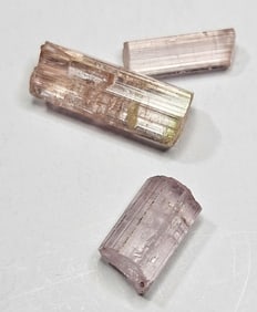 9.5 tcw. Gem Grade Pink Tourmailne Rough Parcel