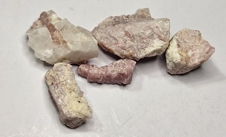 55.45 tcw. Natural Rough Pink Tourmaline Gem Grade