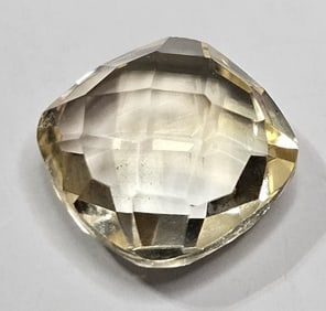 3.95 ct. Natural Checkerboard Citrine Gem