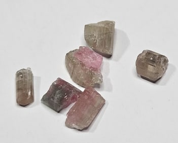 5.85 tcw. Gem Grade Watermelon Tourmaline Parcel