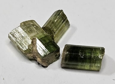 7.20 tcw. Gem Grade Green Tourmaline Gem parcel