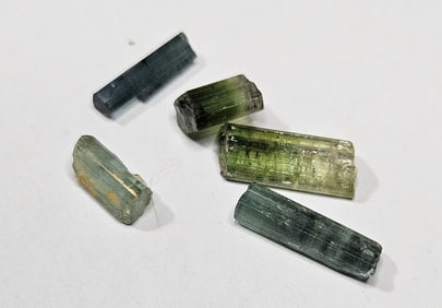 7.55 tcw. Gem Grade Tourmaline Crystal Parcel