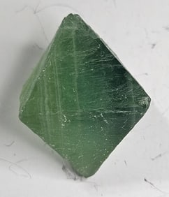 27.55 gram Natural Green Flourite Octahedron