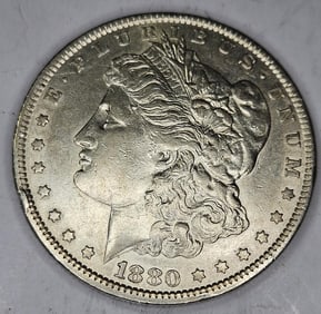 1880 P Morgan Silver Dollar