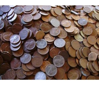 (425) Ranodm Date Lincoln Wheat Cents