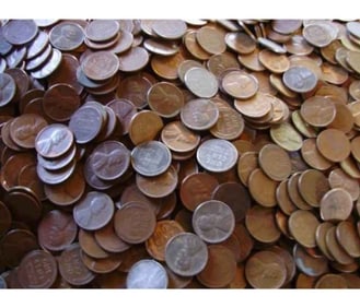 (425) Ranodm Date Lincoln Wheat Cents