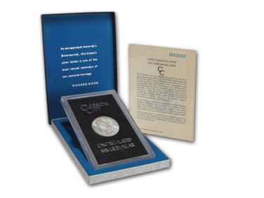 1885 KEY DATE CC GSA Morgan Dollar