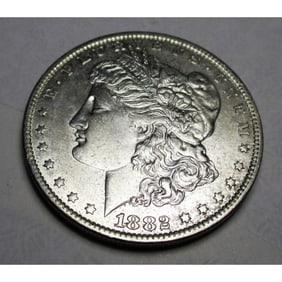 1882 O  Morgan Silver dollar