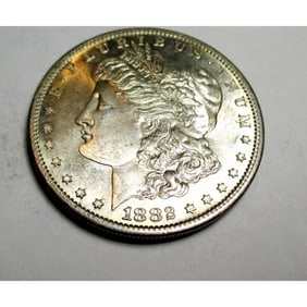 1882 s  BU Morgan Silver Dollar