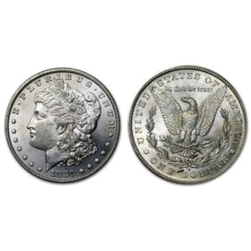 1880 S BU Morgan Silver Dollar