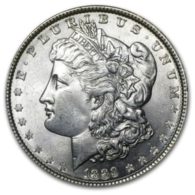 1889 P BU Morgan Silver Dollar