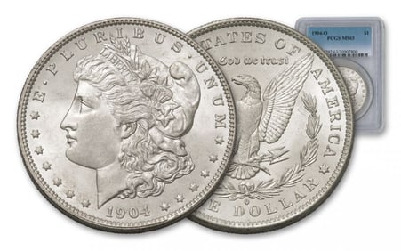 1904 O MS 63 PCGS Morgan Silver Dollar