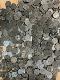 (140) WWII Steel Wheat Cents from Image
