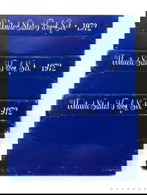 (3) 1972 US Mint Proof Sets