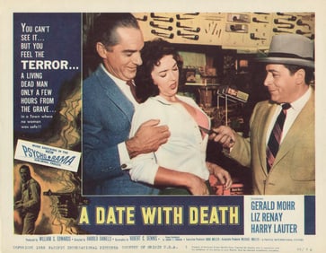 1959 Lobby Card Movie Historical Ephemera