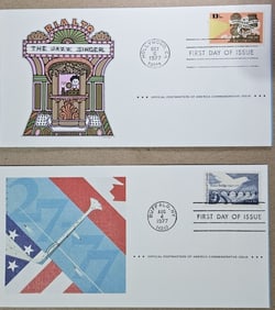 (2) Historical Event 1st Day Covers