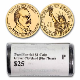 2012 P G. Cleveland 1st -Presidential $25 Roll