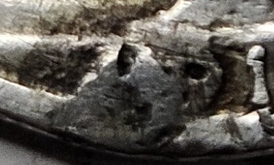 1917 Die Rim Error Walking Liberty 1917