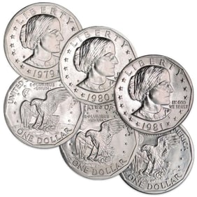 1979-80-81 Susan B. Anthony Dollars