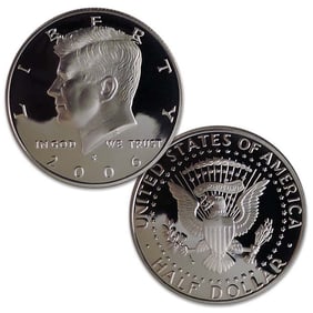 2006 S Gem Proof Kennedy Half Dollar