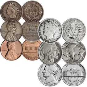 Numismatic Starter Set - Mixed Dates -6 coins