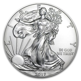2017 US Silver Eagle - 1 oz Silver Bullion