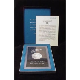 1883 Carson City Morgan Silver Dollar