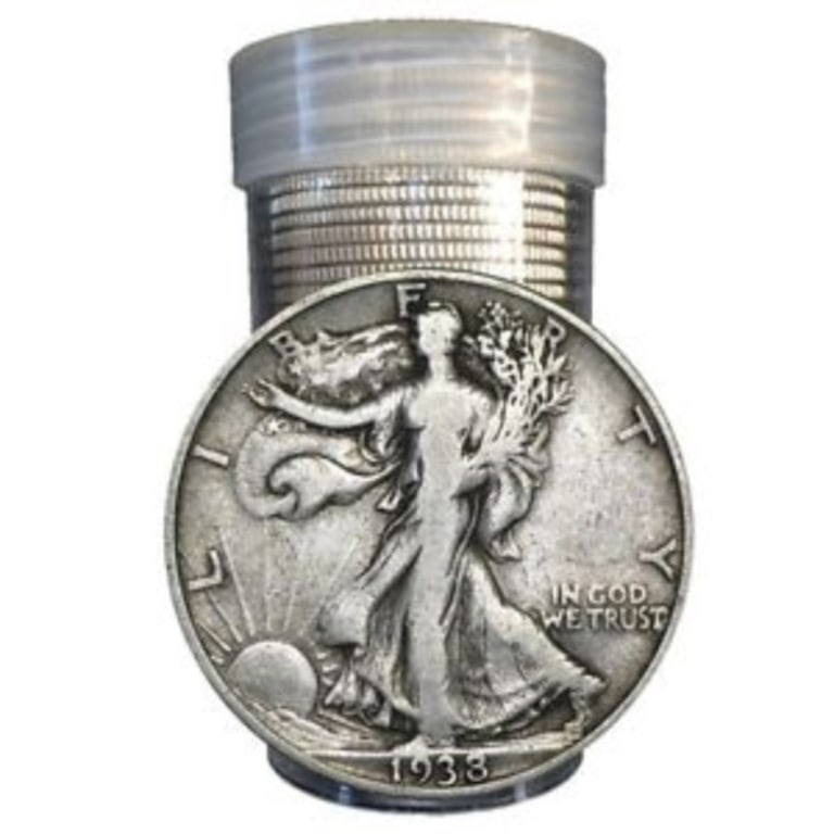 (20) Walking Liberty Half Dollars in Roll (1 of 1)