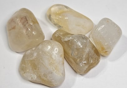 57.37 grams Tumbled Citrine Parcel