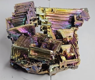 LARGE Bismuth Rainbow Cluster - RARE in Size!
