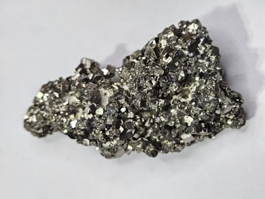 Natural Pyrite Cluster