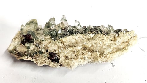 Green Chloride Tibetan Crystal Cluster