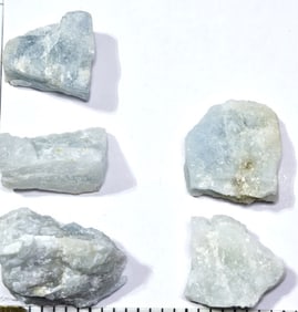 55.78 gram Natural Aqua Marine Rough Specimens