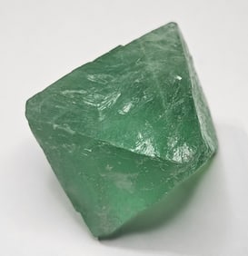 Huge 81.39 gram Green Flourite Octahedron Specimen