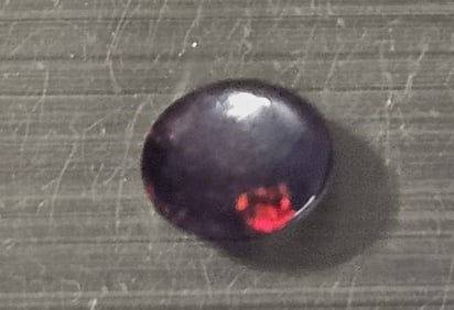 2.95 ct. Natural Red Flash Black Welo Opal Gem