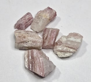11.29 grams Natural Rough Pink Tourmaline Lot